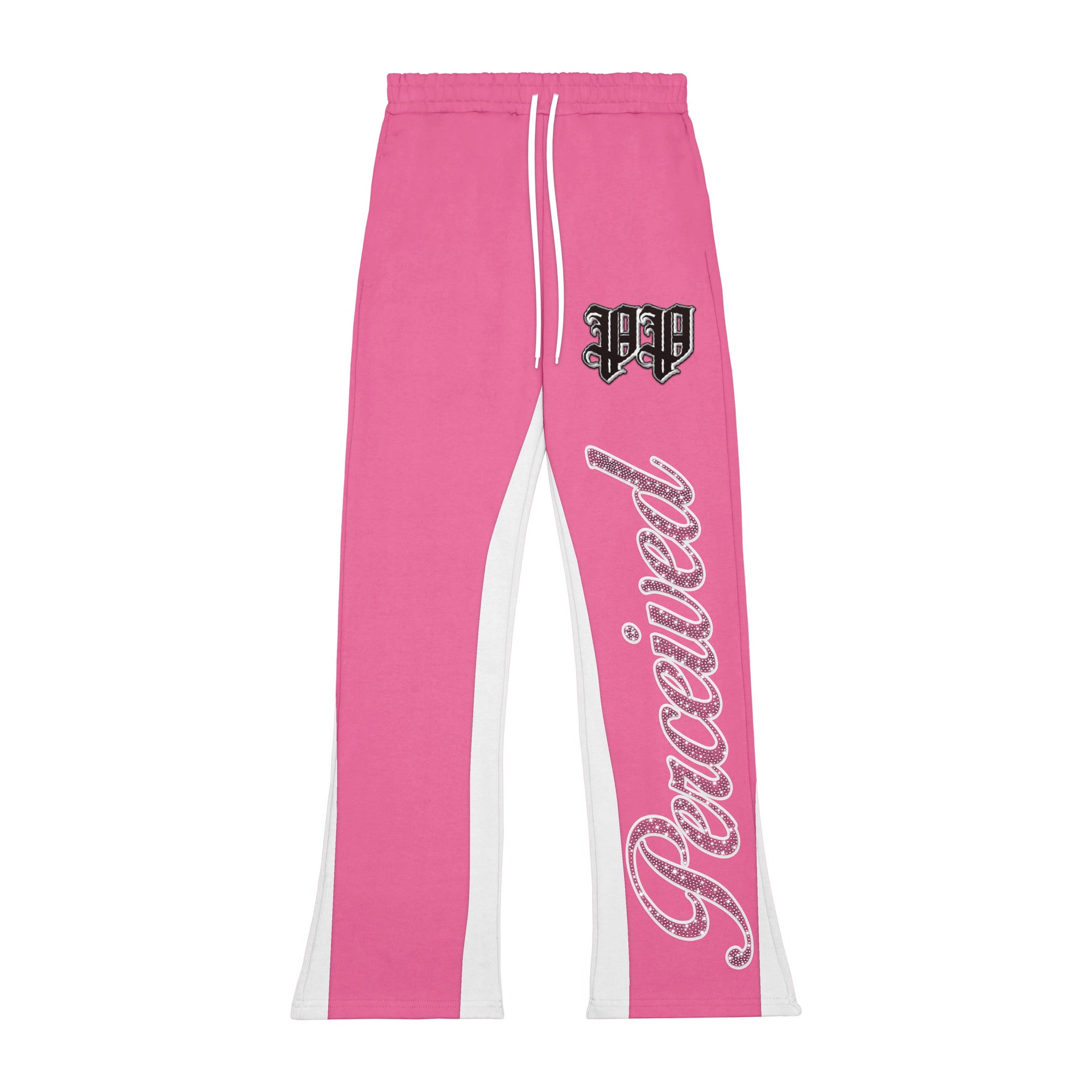 MENS PERCIEVED SWEAT PANT FLARE PINK